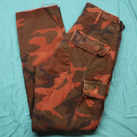 Orange Camo Pants - Picture 3 of 4